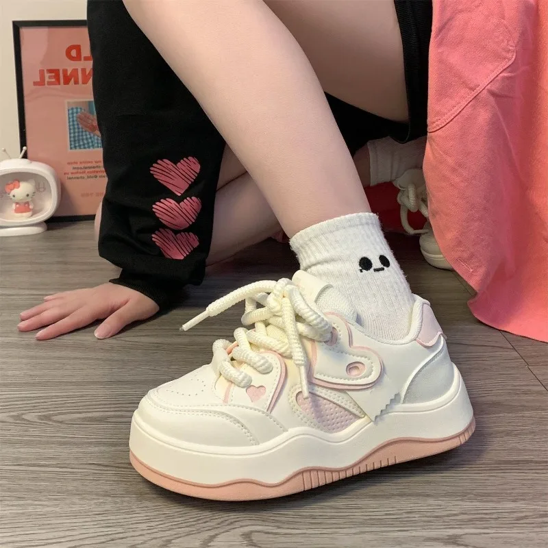 SHANPA Ins Style Skateboard Shoes Fashionable Student Versatile Womens Casual Shoes Synthetic Leather Lightweight Womens Shoes
SHANPA Ins Style Skateboard Shoes Fashionable Student Versatile Womens Casual Shoes Synthetic Leather Lightweight Womens Shoes
