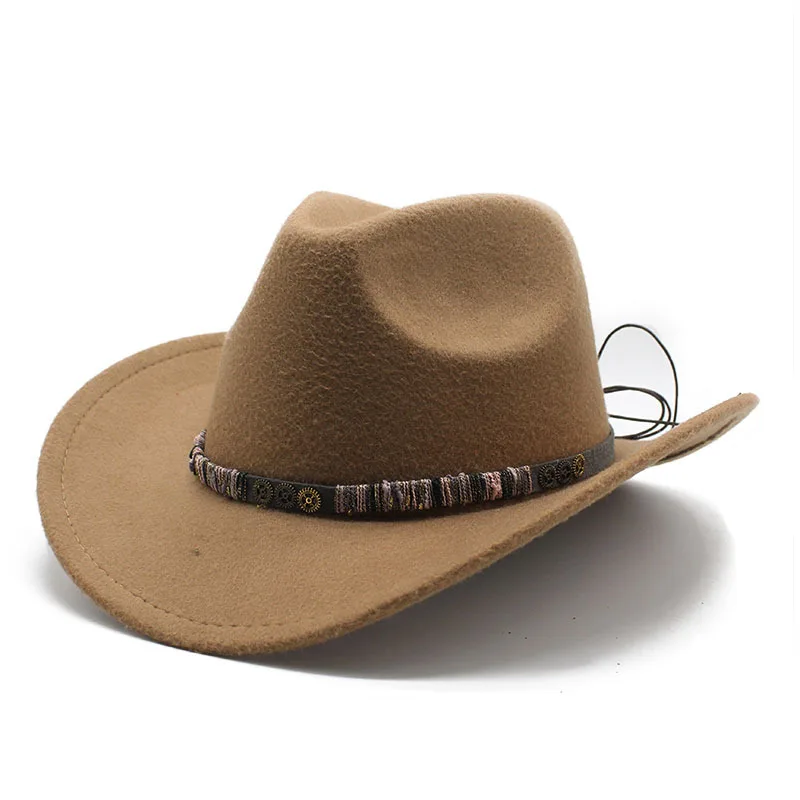 Cross-border foreign trade Tibetan top hat Western cowboy hat ethnic fedora hat felt cap horse riding hat hat men and women
Cross-border foreign trade Tibetan top hat Western cowboy hat ethnic fedora hat felt cap horse riding hat hat men and women