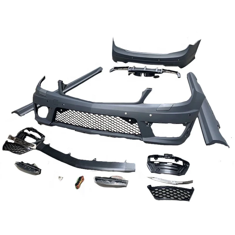 Car Accessories Body kit front rear bumper side skirts for Mercedes benz C class W204 2008-2014 upgrade to C63 AMG car bumpers
Car Accessories Body kit front rear bumper side skirts for Mercedes benz C class W204 2008-2014 upgrade to C63 AMG car bumpers