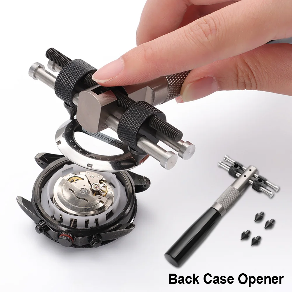 2 Claw T-Shaped Watch Case Opener Adjustable Back Remover Rotating Repair Tool Kit Maintenance Bottom Cover Rear Replace Battery
2 Claw T-Shaped Watch Case Opener Adjustable Back Remover Rotating Repair Tool Kit Maintenance Bottom Cover Rear Replace Battery