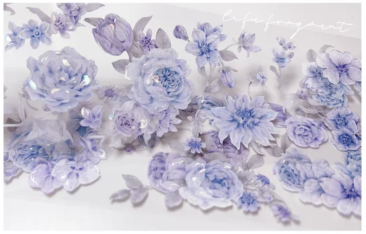 pet Washi Tape - "Raindrop" Purple Floral Collage for Planner, Phone Back Card, DIY Crafting Supplies
pet Washi Tape - "Raindrop" Purple Floral Collage for Planner, Phone Back Card, DIY Crafting Supplies