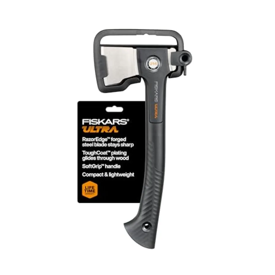 Ultra Universal Axe U14 Precision-Ground RazorEdge Double-Hardened Steel Blade Stays Sharp Lightweight FiberComp Shaft and Soft
Ultra Universal Axe U14 Precision-Ground RazorEdge Double-Hardened Steel Blade Stays Sharp Lightweight FiberComp Shaft and Soft
