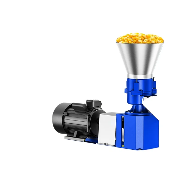 Feed pellet machine Small 220v household breeding equipment Corn straw pelletizing machine
Feed pellet machine Small 220v household breeding equipment Corn straw pelletizing machine
