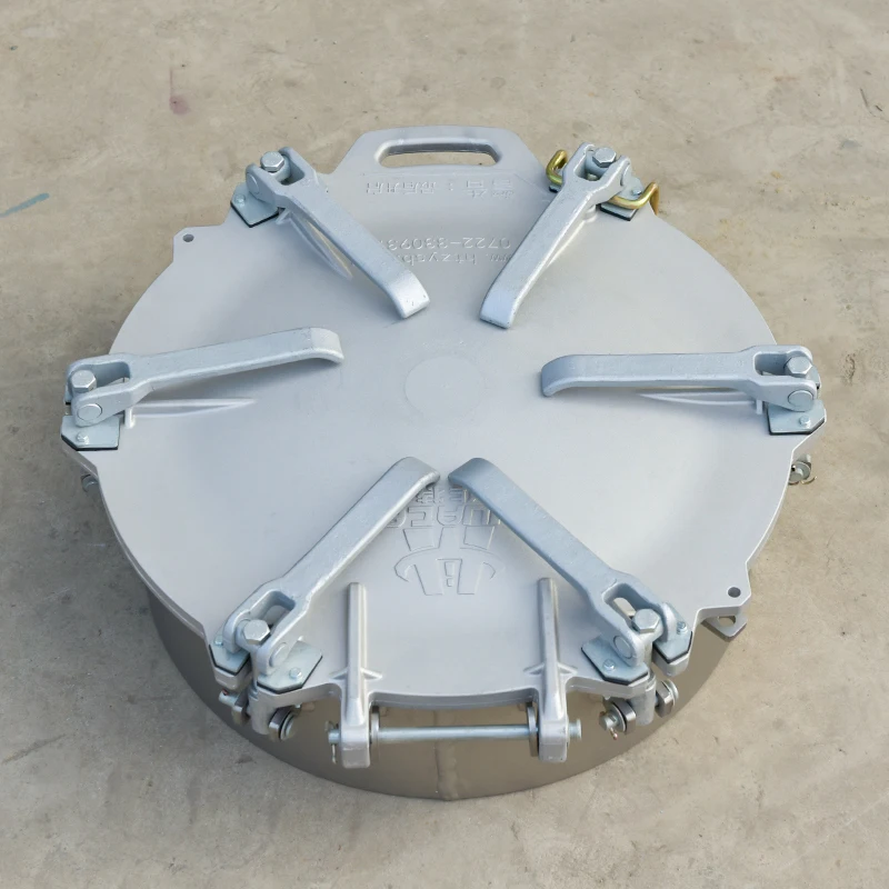 Customized Factory Manhole Cover For Bulk Powder Cement Tank
Customized Factory Manhole Cover For Bulk Powder Cement Tank
