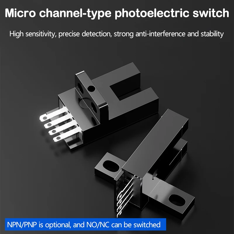 Grooved photoelectric switch sensor, U-shaped photoelectric switch photoelectric sensor, plug-in type grooved photoelectric
Grooved photoelectric switch sensor, U-shaped photoelectric switch photoelectric sensor, plug-in type grooved photoelectric