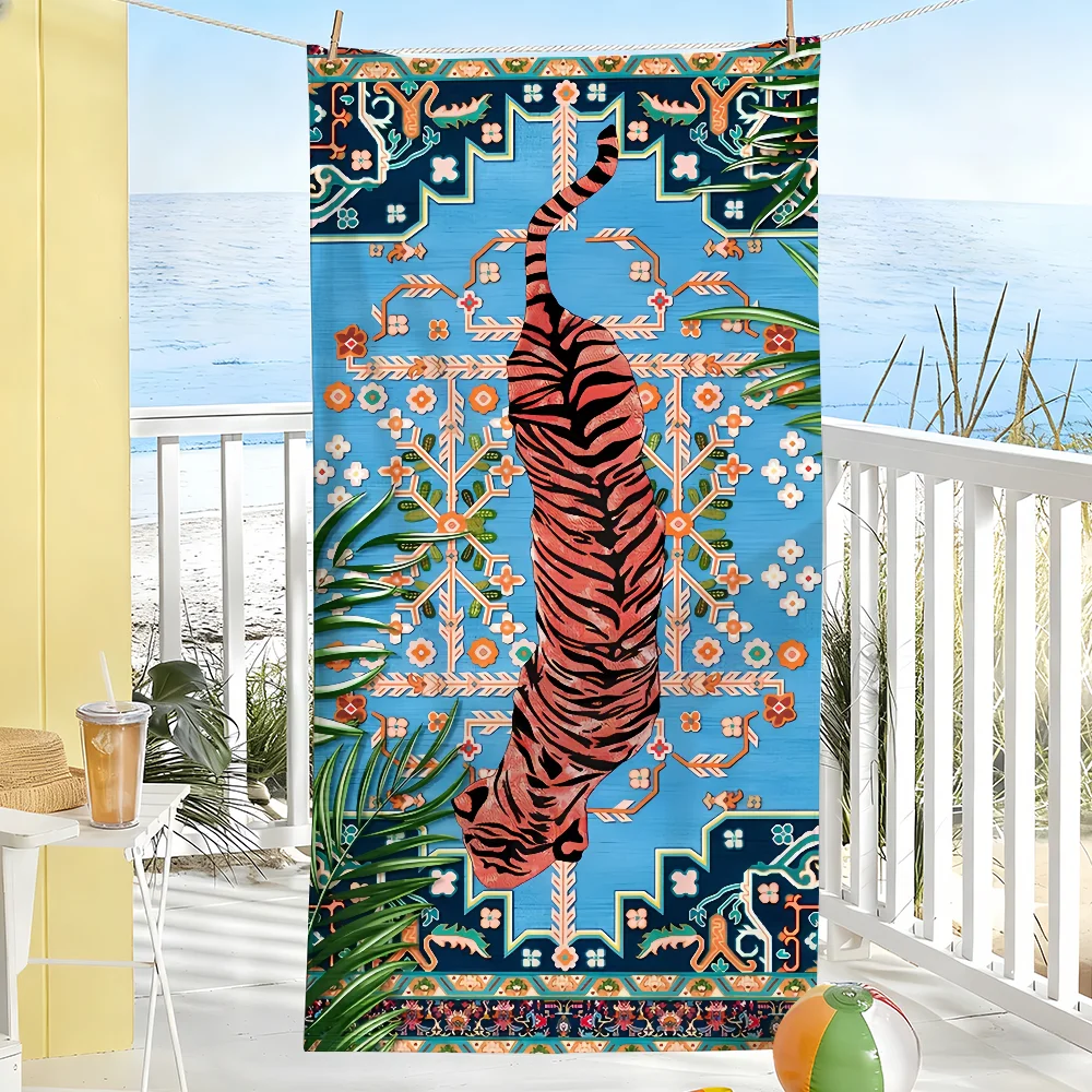 Egyptian Tiger Leopard Beach & Bath Towel – Soft, Quick-Dry, Large Size for Beach, Pool, Shower, Travel & Gym
Egyptian Tiger Leopard Beach & Bath Towel – Soft, Quick-Dry, Large Size for Beach, Pool, Shower, Travel & Gym