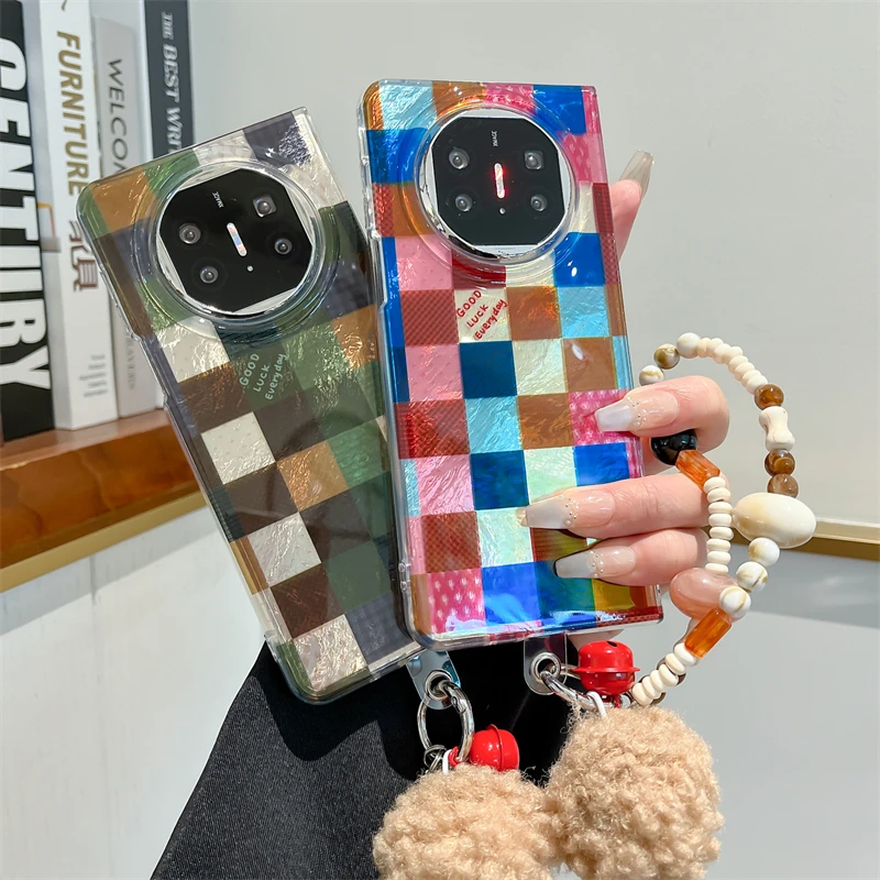 Fashion Colors Checked Shell Phone Case For HUAWEI MATE X5 X3 Cover Plastic Cases Fur Ball pattern
Fashion Colors Checked Shell Phone Case For HUAWEI MATE X5 X3 Cover Plastic Cases Fur Ball pattern
