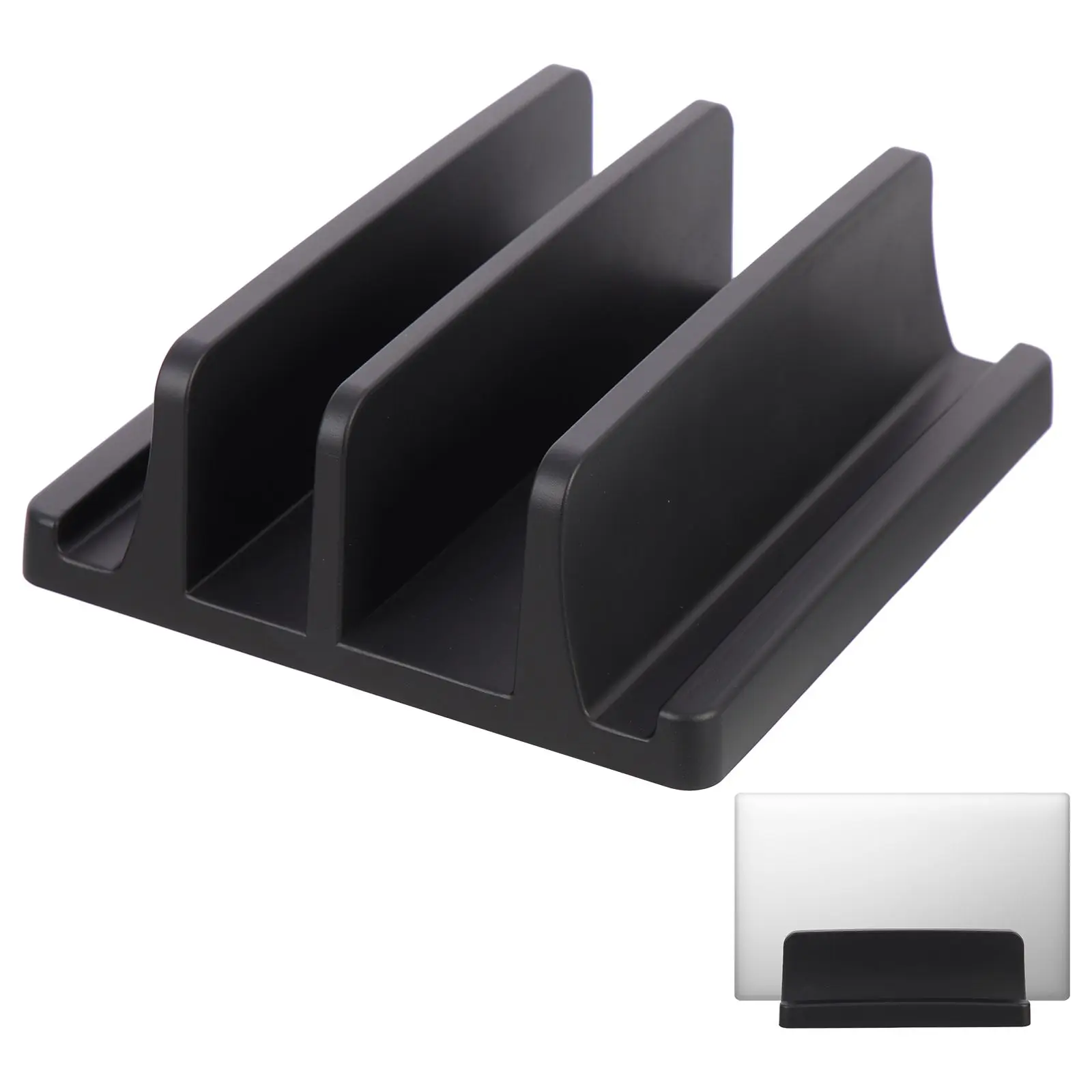Laptop Vertical Stand Double Slot Notebook Bracket Adjustable Height Plastic Holder for Computer Stable Placement Home
Laptop Vertical Stand Double Slot Notebook Bracket Adjustable Height Plastic Holder for Computer Stable Placement Home