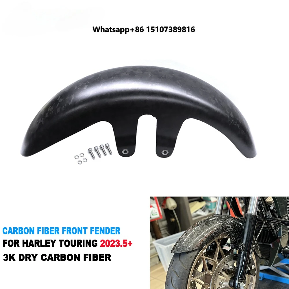 Motorcycle Carbon Fiber Front Fender for Davidson Touring FLHXSE FLTRXSE 2023.5+ FLHX FLTRX FLTRXSTSE 2024+
Motorcycle Carbon Fiber Front Fender for Davidson Touring FLHXSE FLTRXSE 2023.5+ FLHX FLTRX FLTRXSTSE 2024+