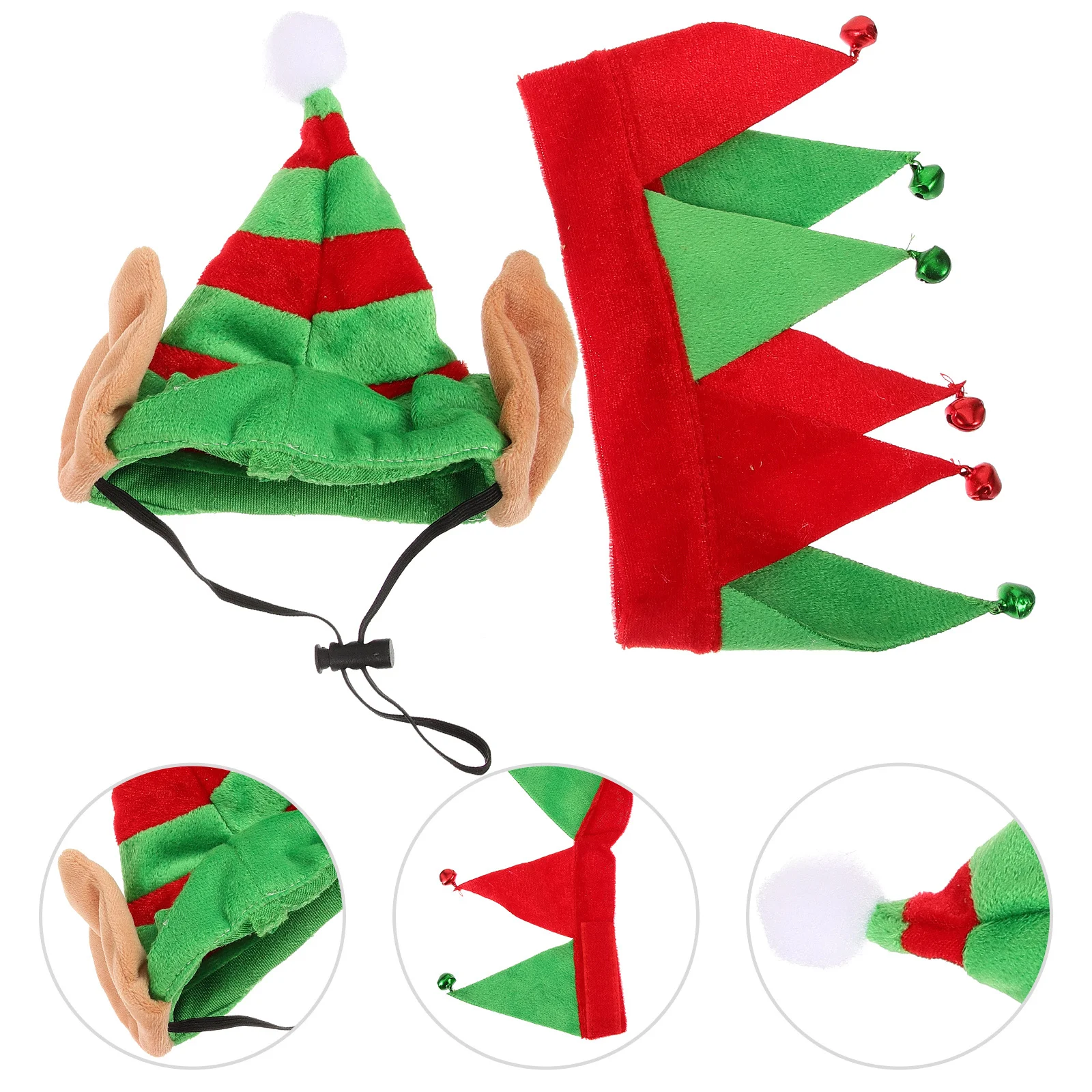 1 set Pet Christmas Hat Collar Cute Elf Design For Dog Cat Winter Festival Costume Lightweight Comfortable Ornament
1 set Pet Christmas Hat Collar Cute Elf Design For Dog Cat Winter Festival Costume Lightweight Comfortable Ornament