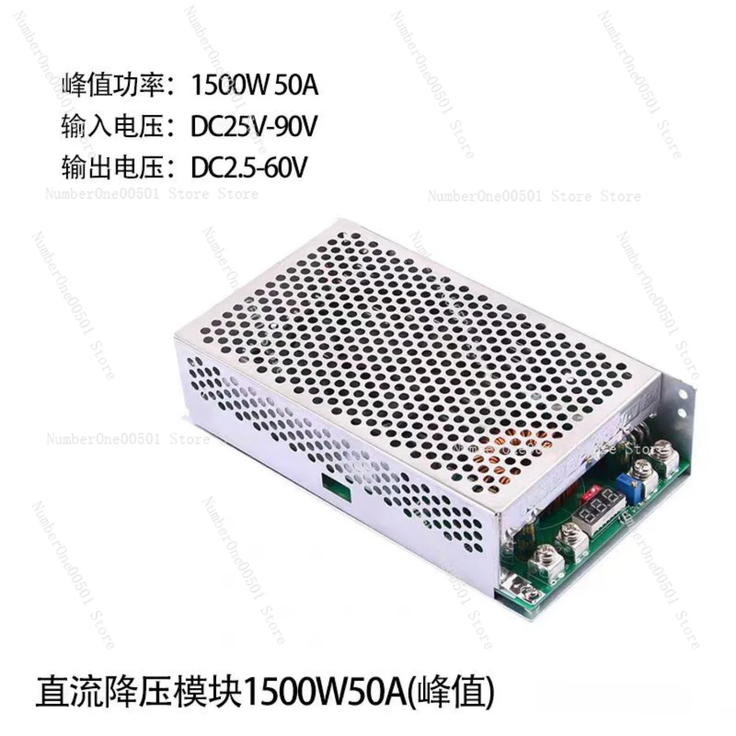 1500W High Power DC DC Buck Converter 72V to 60V 48V 36V 24V Adjustable Step Down Module 50A Industrial Voltage Regulator -095
1500W High Power DC DC Buck Converter 72V to 60V 48V 36V 24V Adjustable Step Down Module 50A Industrial Voltage Regulator -095