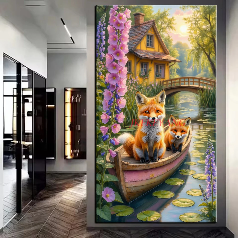 Cute Fox and Small Boat Picture DIY Diamond Painting Cross Stitch Full Drills Diamond Mosaic New Collection Home Decor
Cute Fox and Small Boat Picture DIY Diamond Painting Cross Stitch Full Drills Diamond Mosaic New Collection Home Decor