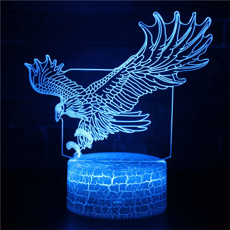 Ночник Nighdn Eagle для детей, 3D иллюзия, ночная лампа, декор для домашней комнаты, Рождественский подарок на день рождения для ребенка, мальчика, девочки, мужчин
Ночник Nighdn Eagle для детей, 3D иллюзия, ночная лампа, декор для домашней комнаты, Рождественский подарок на день рождения для ребенка, мальчика, девочки, мужчин
