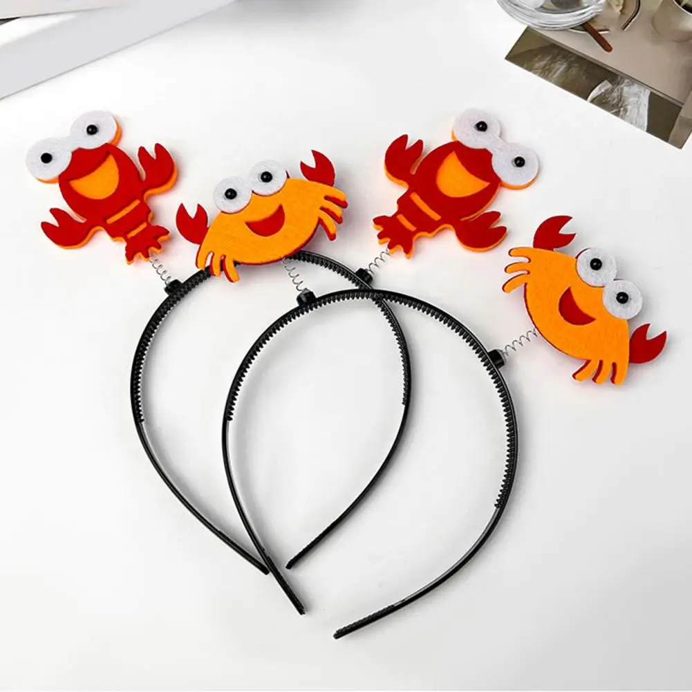 Kids Hair Hoop Novelty Crab Headbands Quirky Hair Accessories for Women Girls Fun Spring Design Hair Hoop Photo Props Cartoon
Kids Hair Hoop Novelty Crab Headbands Quirky Hair Accessories for Women Girls Fun Spring Design Hair Hoop Photo Props Cartoon