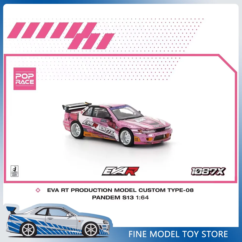 POP RACE 1:64 PANDEM S13 Type-08 2025 HOBBY EXPO CHINA EXCLUSIVE Alloy Premium Diecast Vehicle Model
POP RACE 1:64 PANDEM S13 Type-08 2025 HOBBY EXPO CHINA EXCLUSIVE Alloy Premium Diecast Vehicle Model