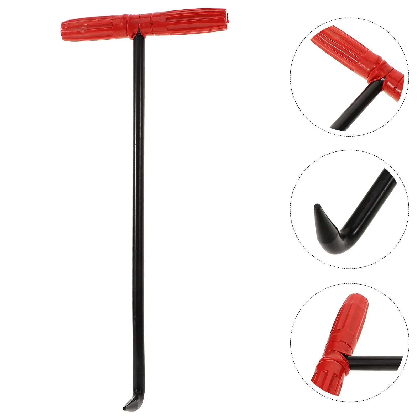 T Shaped Cover Heavy Duty Iron Pull For Lifting Drain Grates Corrosion Resistance Manhole Lifting Tool T-Shaped Hook Metal
T Shaped Cover Heavy Duty Iron Pull For Lifting Drain Grates Corrosion Resistance Manhole Lifting Tool T-Shaped Hook Metal