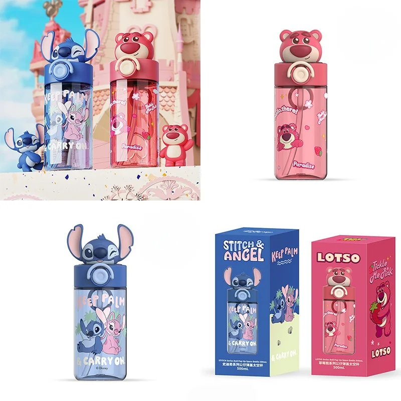 Disney Stitch Space Cup Children's Straw Cup Leak-proof Transparent Water Bottle Portable Thermo Cup Children Safe Vacuum Flask
Disney Stitch Space Cup Children's Straw Cup Leak-proof Transparent Water Bottle Portable Thermo Cup Children Safe Vacuum Flask
