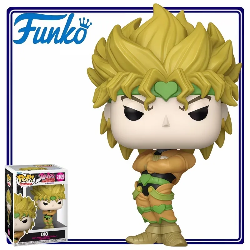 Funko POP JoJo's Bizarre Adventure Dio Brando Premium Vinyl Figure Collectible Desktop Ornament Classic Anime Villain Fan Gift
Funko POP JoJo's Bizarre Adventure Dio Brando Premium Vinyl Figure Collectible Desktop Ornament Classic Anime Villain Fan Gift