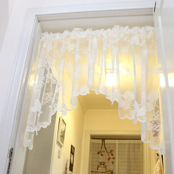 European garden butterfly finished window screen lace triangle curtain half curtain kitchen bedroom curtain door Arcs curtain
European garden butterfly finished window screen lace triangle curtain half curtain kitchen bedroom curtain door Arcs curtain