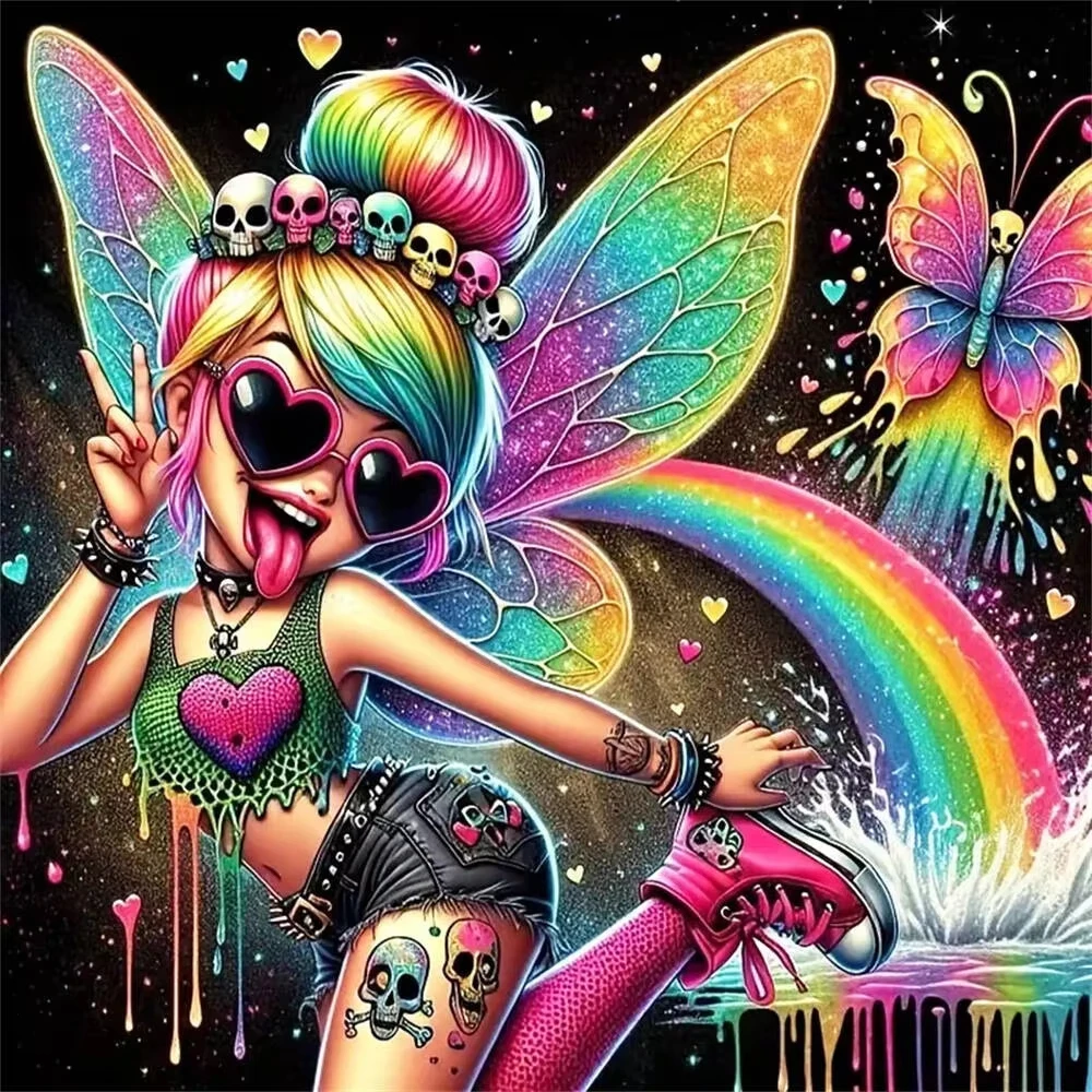 500PCS/1024 PCS Jigsaw Puzzles Girl Cartoon Elf Butterfly Challenging Family Activity Game for Gameroom Bedroom Home Decor
500PCS/1024 PCS Jigsaw Puzzles Girl Cartoon Elf Butterfly Challenging Family Activity Game for Gameroom Bedroom Home Decor