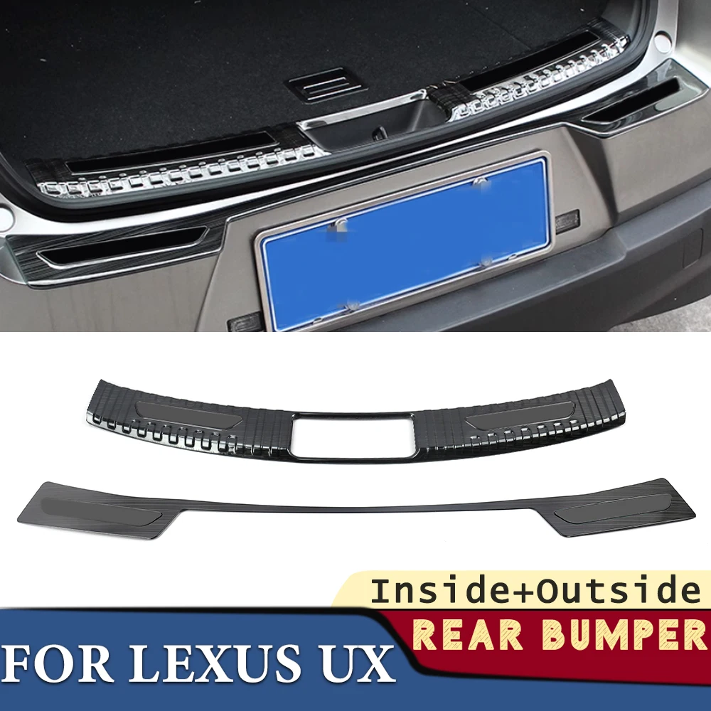 Trunk Bumper for Lexus UX(ZA10) 2019-2024 Car Accessories Stainless Rear Fender Protector Sill Pad Cover Sticker Decoration
Trunk Bumper for Lexus UX(ZA10) 2019-2024 Car Accessories Stainless Rear Fender Protector Sill Pad Cover Sticker Decoration