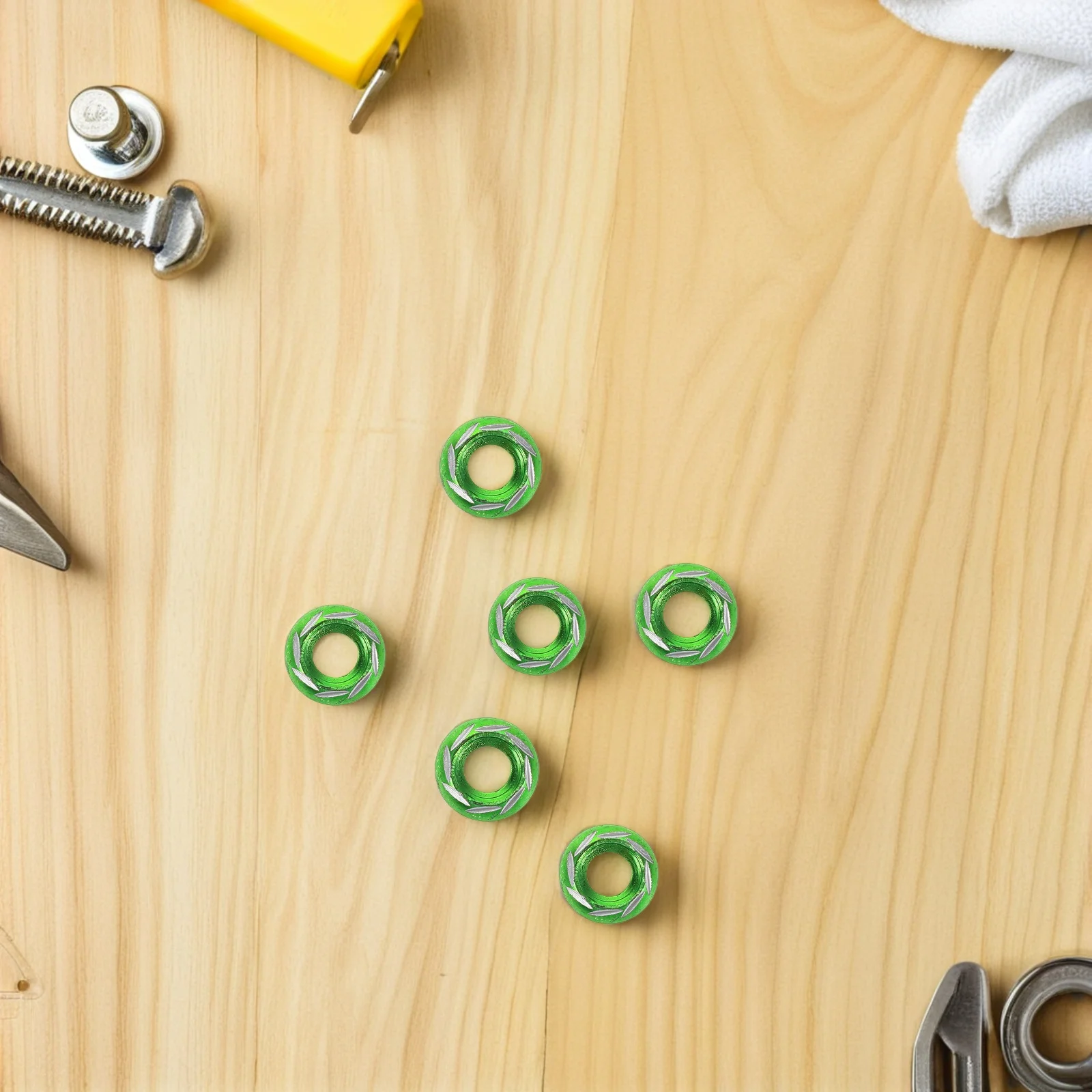 50 Pcs Motorcycle Screw Gasket Car License Plate Decorative Washers Fastener for Dress up
50 Pcs Motorcycle Screw Gasket Car License Plate Decorative Washers Fastener for Dress up