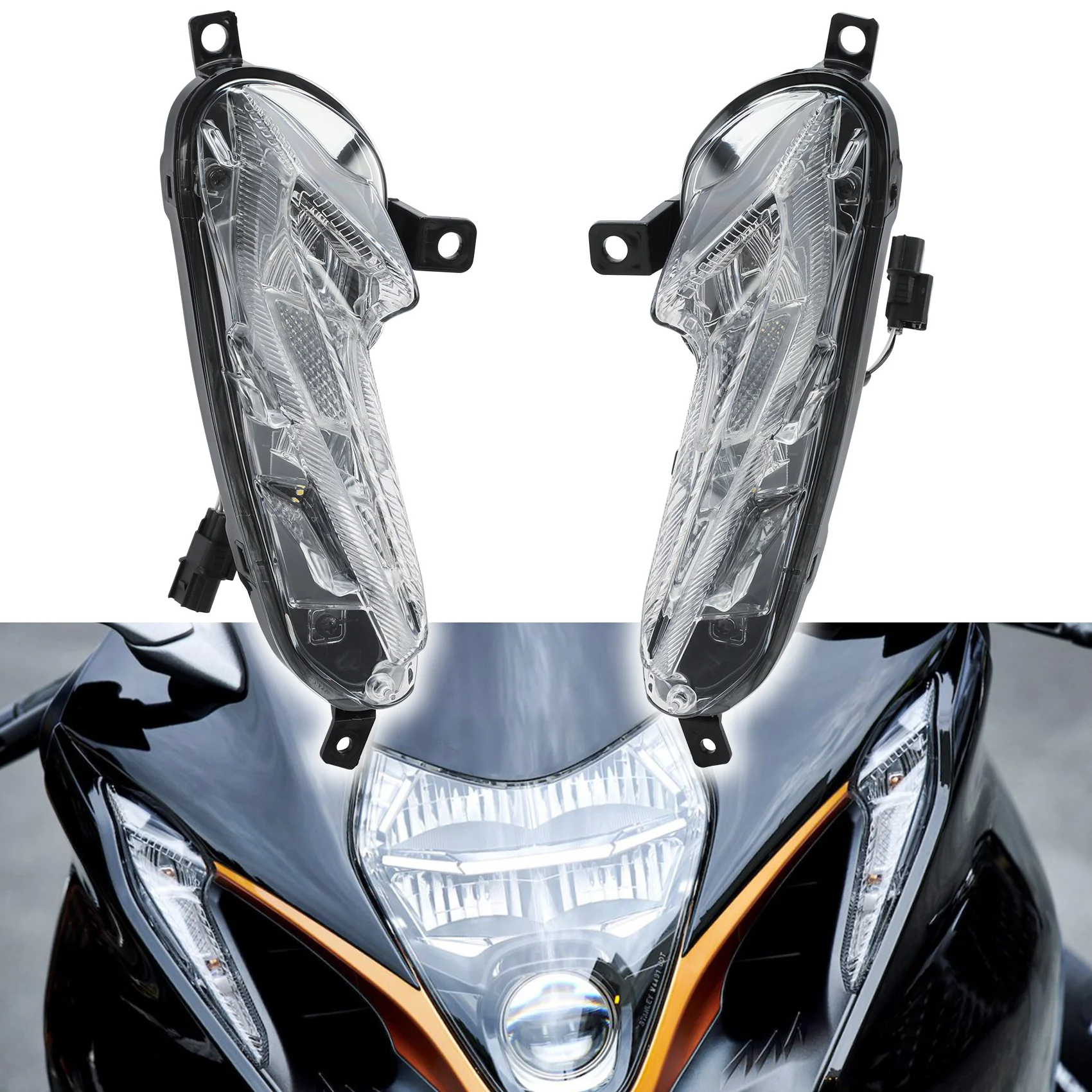 Front Turn Signals Light Fit For Suzuki Hayabusa GSXR1300 GSX1300R 2022-2024 2023
Front Turn Signals Light Fit For Suzuki Hayabusa GSXR1300 GSX1300R 2022-2024 2023