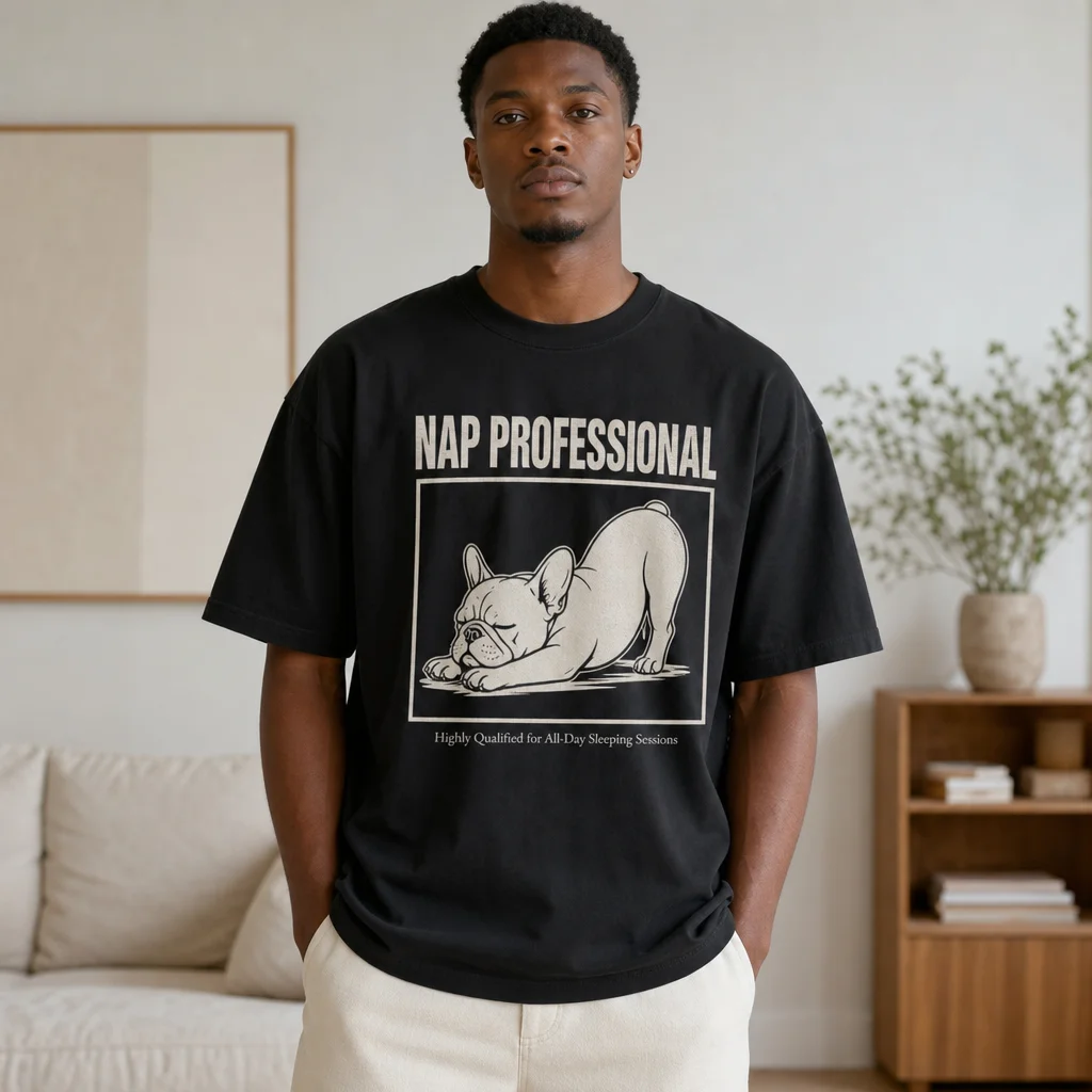 Men Graphic T Shirt Short Sleeve Loose Fit 50% Cotton 50% Polyester Stretch Fabric Nap Bulldog Print Vintage Casual Summer
Men Graphic T Shirt Short Sleeve Loose Fit 50% Cotton 50% Polyester Stretch Fabric Nap Bulldog Print Vintage Casual Summer