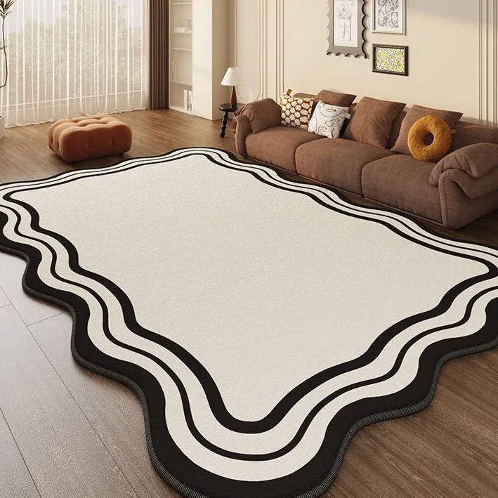 Modern Living Room Rug Non-Slip Stain-Resistant Crystal Velvet Easy-Clean Sofa Carpet Creamy Style Irregular Shape
Modern Living Room Rug Non-Slip Stain-Resistant Crystal Velvet Easy-Clean Sofa Carpet Creamy Style Irregular Shape