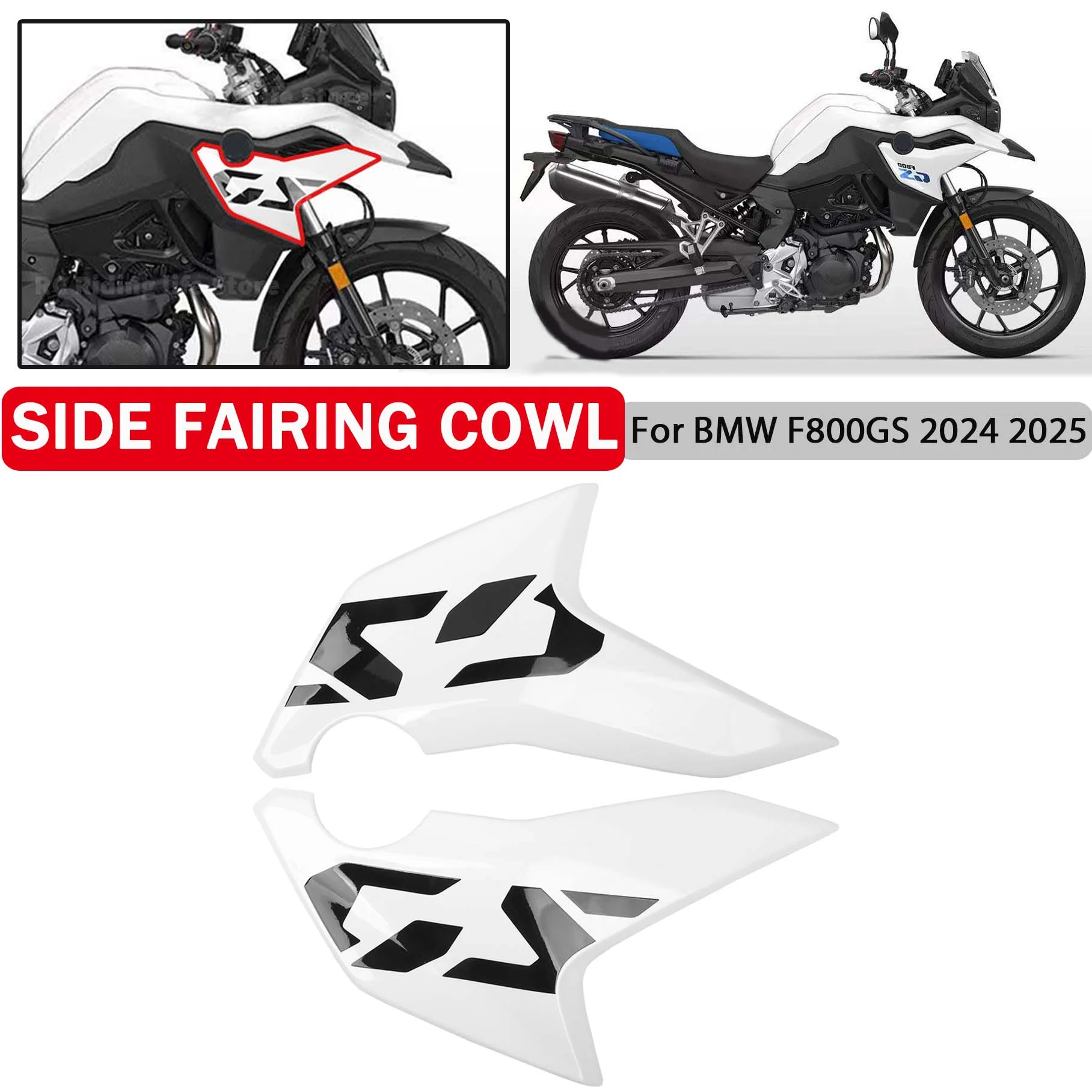 Left Right Fairing Cowling For BMW F800GS F800 F 800 GS 2024 2025 Motorcycle Fuel Tank Surround Side Plate Guard Fairing Cowling
Left Right Fairing Cowling For BMW F800GS F800 F 800 GS 2024 2025 Motorcycle Fuel Tank Surround Side Plate Guard Fairing Cowling