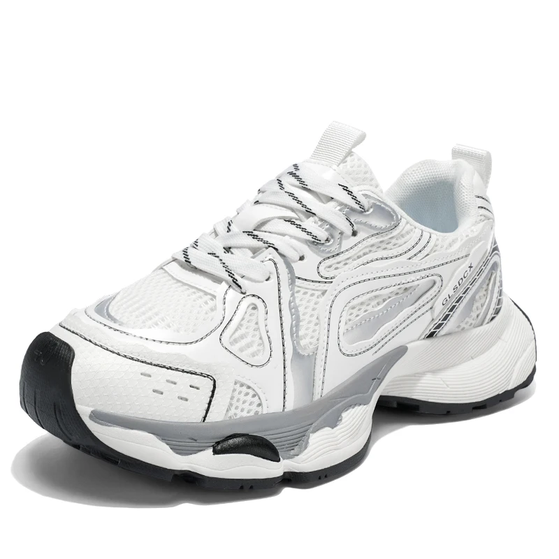 Breathable dad shoes men's new thick soled trendy casual shoes motorcycle fashionable and comfortable sports mesh shoes
Breathable dad shoes men's new thick soled trendy casual shoes motorcycle fashionable and comfortable sports mesh shoes