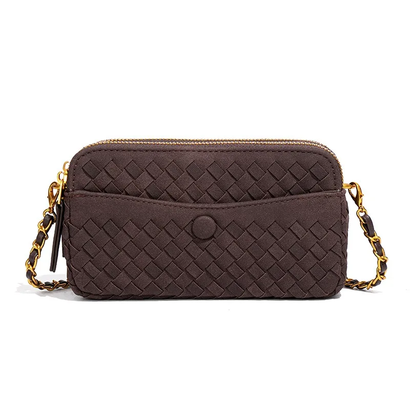 2026 new retro suede woven bag casual simple mini shoulder messenger bag
2026 new retro suede woven bag casual simple mini shoulder messenger bag