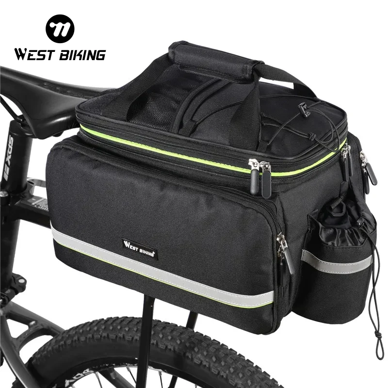 WEST BIKING Bicycle Rear Rack Bag Large Capacity Multifunctional Bike Seat Saddle Bag Outdoor Cycling Pannier Luggage Trunk Bags
WEST BIKING Bicycle Rear Rack Bag Large Capacity Multifunctional Bike Seat Saddle Bag Outdoor Cycling Pannier Luggage Trunk Bags