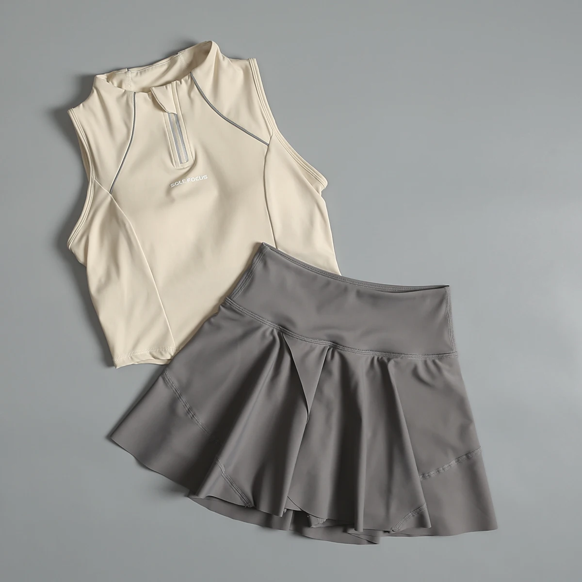 High-value tennis sports suit for women in summer slimming Pilates yoga suit running exercise fitness quick drying clothes
High-value tennis sports suit for women in summer slimming Pilates yoga suit running exercise fitness quick drying clothes