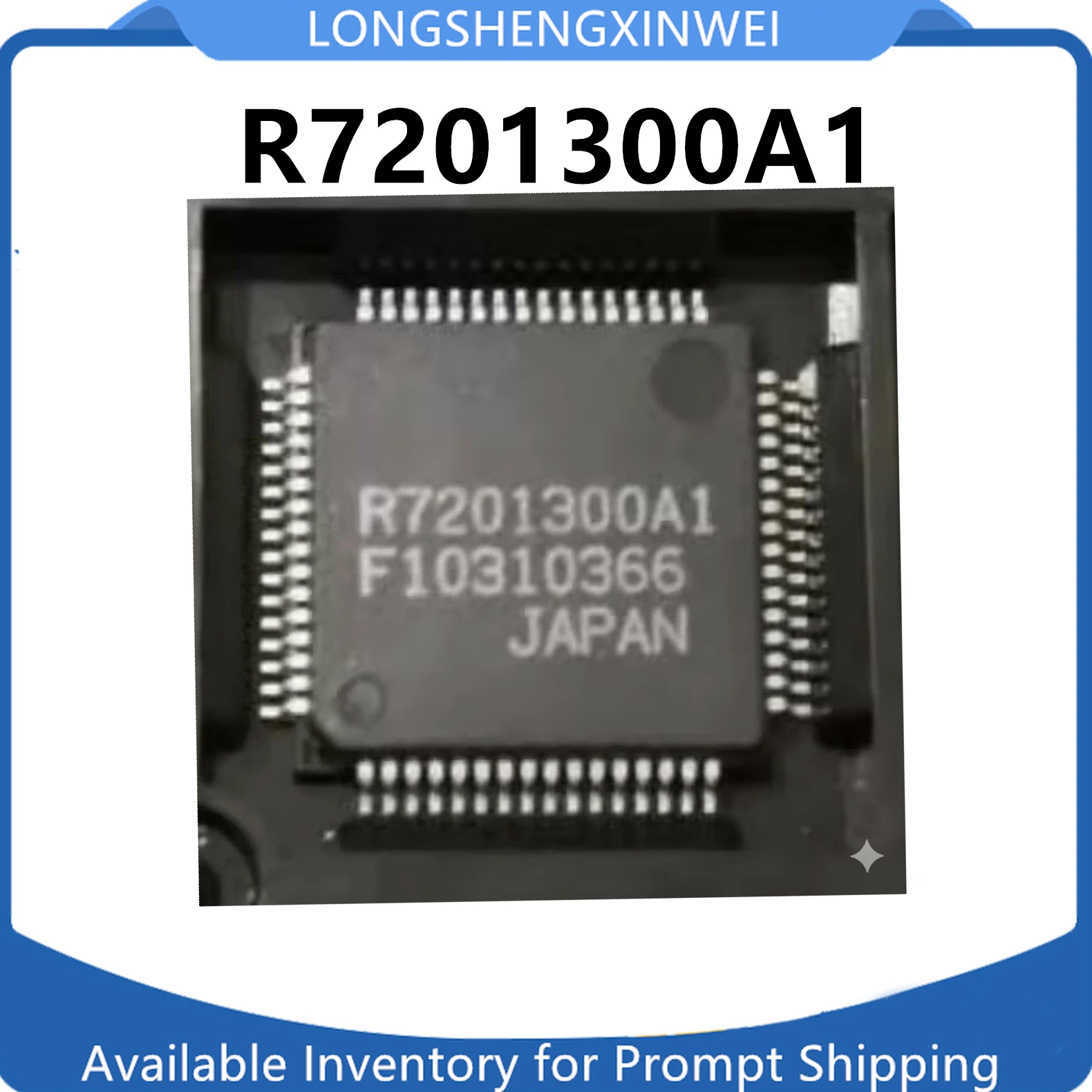 1 шт. новый оригинальный чип R7201300A1 QFP в наличии
1 шт. новый оригинальный чип R7201300A1 QFP в наличии