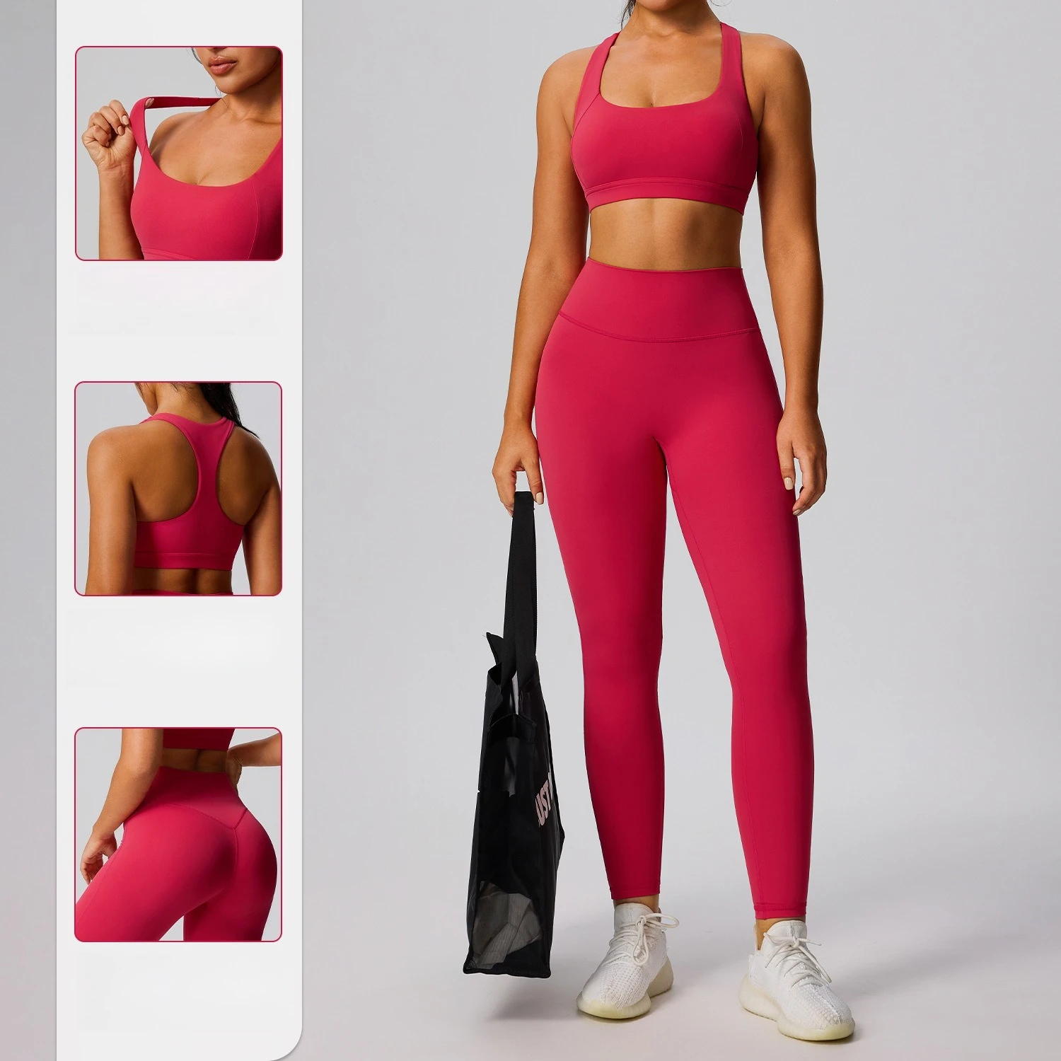 Yoga Set Women's tracksuit Women Fitness Crop Top Shockproof Sports Bras Yoga Gym Running Pants Sportswear Running Fitness Yoga
Yoga Set Women's tracksuit Women Fitness Crop Top Shockproof Sports Bras Yoga Gym Running Pants Sportswear Running Fitness Yoga