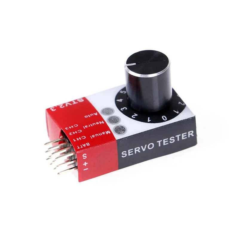 Mini Servo Tester BEC Tester 4.8V to 6.0V STV2.3 For RC Models DIY Airplane Toy Parts
Mini Servo Tester BEC Tester 4.8V to 6.0V STV2.3 For RC Models DIY Airplane Toy Parts
