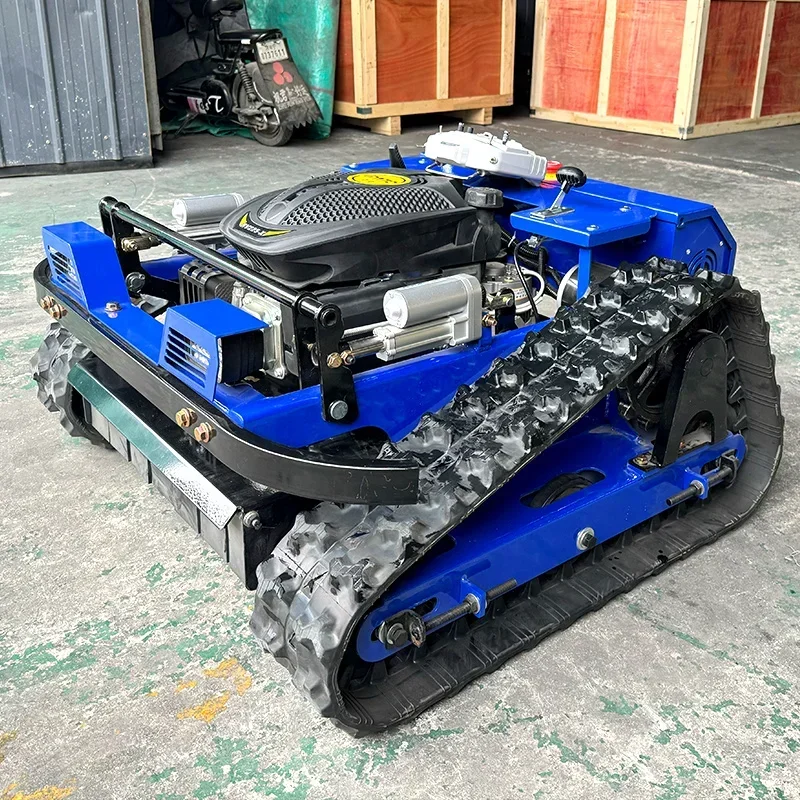 Customized Self Propelled Garden Upgraded Version Grass Cutting Zero Turn Robotic Crawler Robot Weed Remote Control Lawn Mower
Customized Self Propelled Garden Upgraded Version Grass Cutting Zero Turn Robotic Crawler Robot Weed Remote Control Lawn Mower