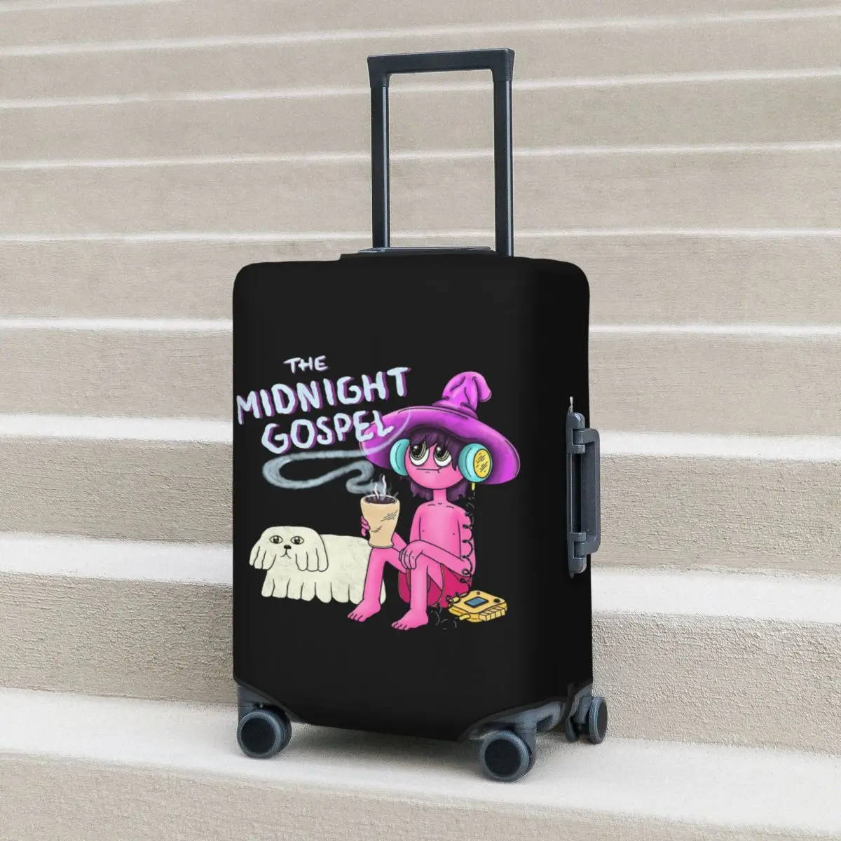 Защитный чехол для чемодана The Midnight Gospel, эластичные защитные чехлы для дорожного багажа на 18-32 дюймов 
Защитный чехол для чемодана The Midnight Gospel, эластичные защитные чехлы для дорожного багажа на 18-32 дюймов