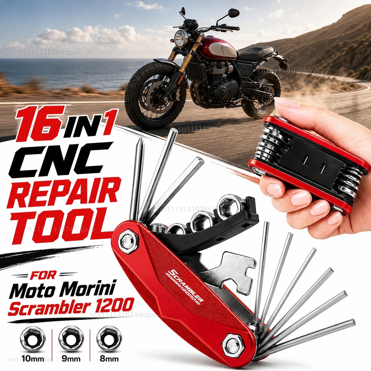 FOR Moto Morini Scrambler 1200 2009-2018 Motorcycle Tool Repair Kit Multifunctional Screwdriver Wrench Hex Key Set Portable
FOR Moto Morini Scrambler 1200 2009-2018 Motorcycle Tool Repair Kit Multifunctional Screwdriver Wrench Hex Key Set Portable