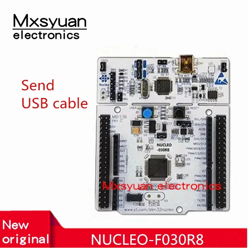 NUCLEO-F030R8 STM32F030R8 STM32F030 Nucleo-64, новая оригинальная плата разработки
NUCLEO-F030R8 STM32F030R8 STM32F030 Nucleo-64, новая оригинальная плата разработки