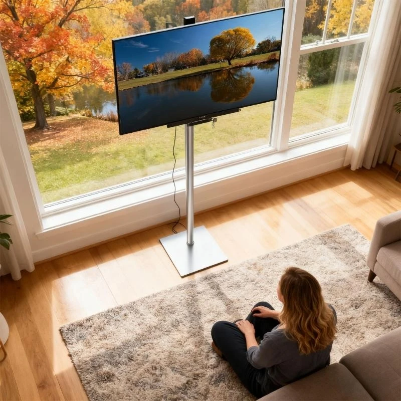 Стабильное металлическое напольное крепление для телевизора для дисплеев диагональю 14 43 фута с подсветкой, регулировка высоты
Стабильное металлическое напольное крепление для телевизора для дисплеев диагональю 14 43 фута с подсветкой, регулировка высоты