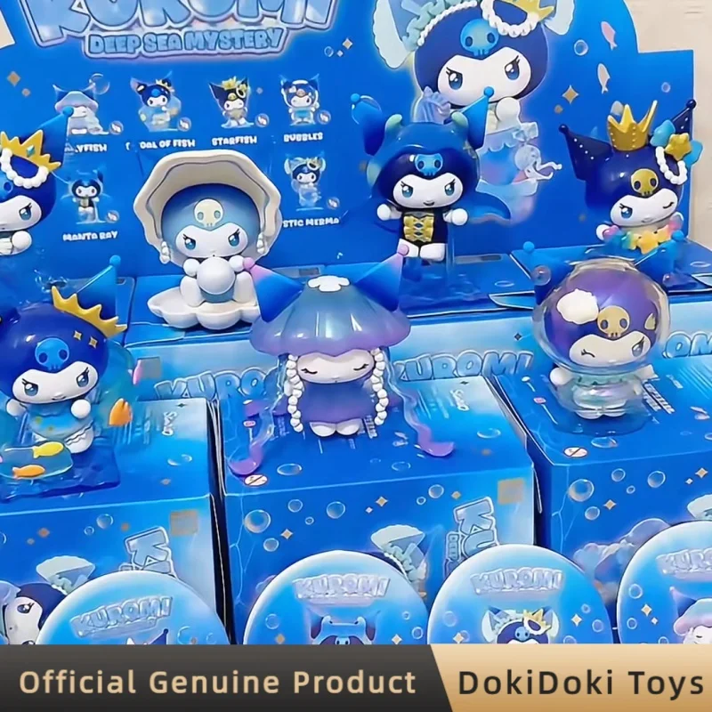 Genuine Sanrio Kuromi Deep Sea Mystery Series Figures Blind Box Cute Desktop Ornament Figure Toys Mystery Box Doll Birthday Gift
Genuine Sanrio Kuromi Deep Sea Mystery Series Figures Blind Box Cute Desktop Ornament Figure Toys Mystery Box Doll Birthday Gift