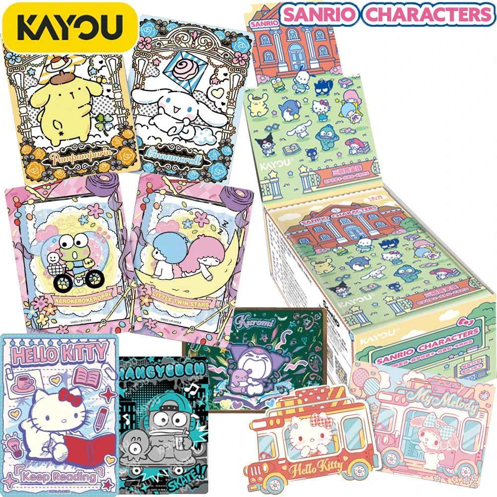 KAYOU Original Sanrio Exquisite Craftsmanship Character Collection Card Cute Protagonist Personalized Custom Cards Holiday Gift
KAYOU Original Sanrio Exquisite Craftsmanship Character Collection Card Cute Protagonist Personalized Custom Cards Holiday Gift