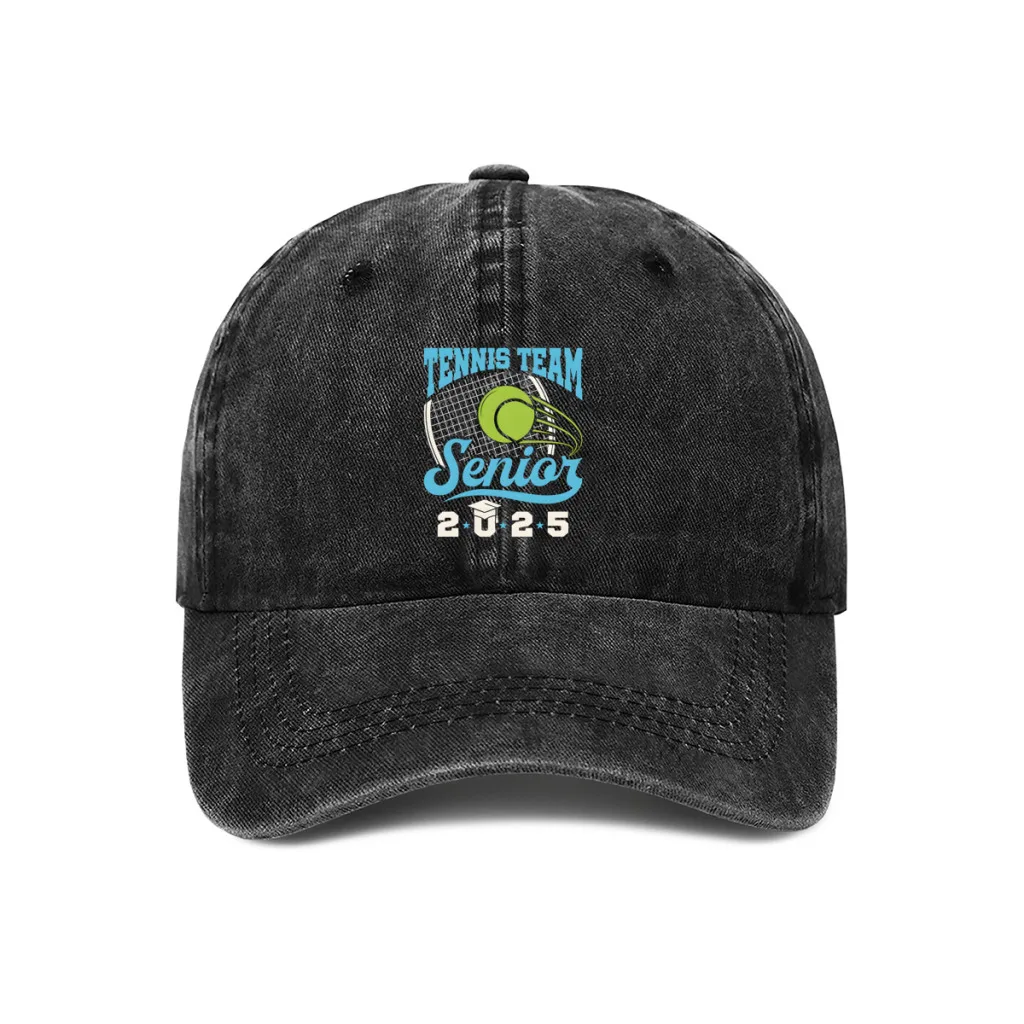 Tennis Team Senior Class of 2025 Hot Sale Unisex Fashion Cap Classic Baseball Caps For Men & Women High Quality Golf Sports Hat
Tennis Team Senior Class of 2025 Hot Sale Unisex Fashion Cap Classic Baseball Caps For Men & Women High Quality Golf Sports Hat