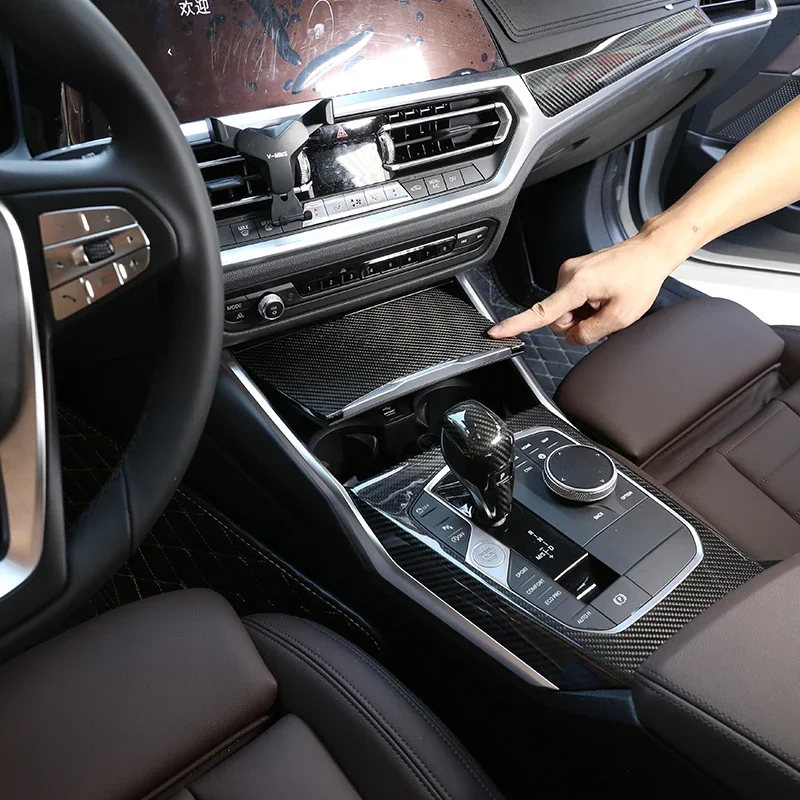 Для BMW 3 серии 4 G20 G21 G22 2020-2022 автомобильная крышка панели переключения передач, внутренний комплект, декоративная доска из настоящего углеродного волокна
Для BMW 3 серии 4 G20 G21 G22 2020-2022 автомобильная крышка панели переключения передач, внутренний комплект, декоративная доска из настоящего углеродного волокна