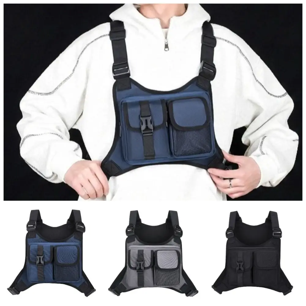 Anti-Theft Sports Chest Bag Waterproof Wear-resistant Running Vest Bag Adjustable Multi-pocket Men Pack Bag Outdoor Activities
Anti-Theft Sports Chest Bag Waterproof Wear-resistant Running Vest Bag Adjustable Multi-pocket Men Pack Bag Outdoor Activities