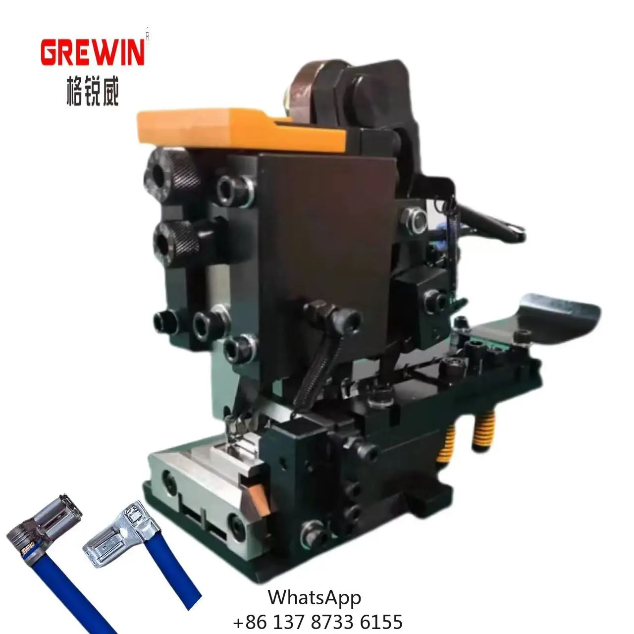 4.8 6.3 Flag Type Fully Pre-Insulated And Non-insulated Crimp Terminal Flag Terminal Crimping Applicator GRW-30H
4.8 6.3 Flag Type Fully Pre-Insulated And Non-insulated Crimp Terminal Flag Terminal Crimping Applicator GRW-30H