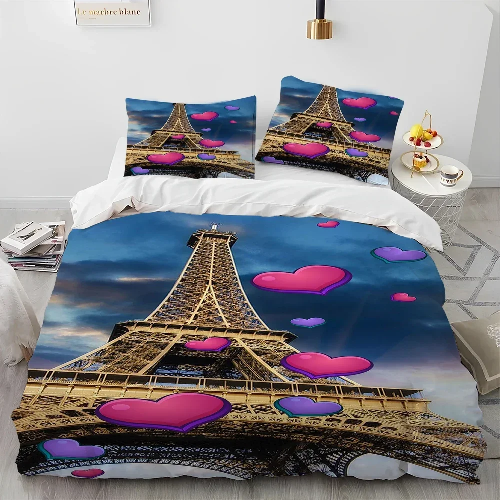 France Paris Eiffel Tower Romantic Comforter Bedding Set,Duvet Cover Bed Set Quilt Cover Pillowcase,King Queen Size Bedding Set
France Paris Eiffel Tower Romantic Comforter Bedding Set,Duvet Cover Bed Set Quilt Cover Pillowcase,King Queen Size Bedding Set