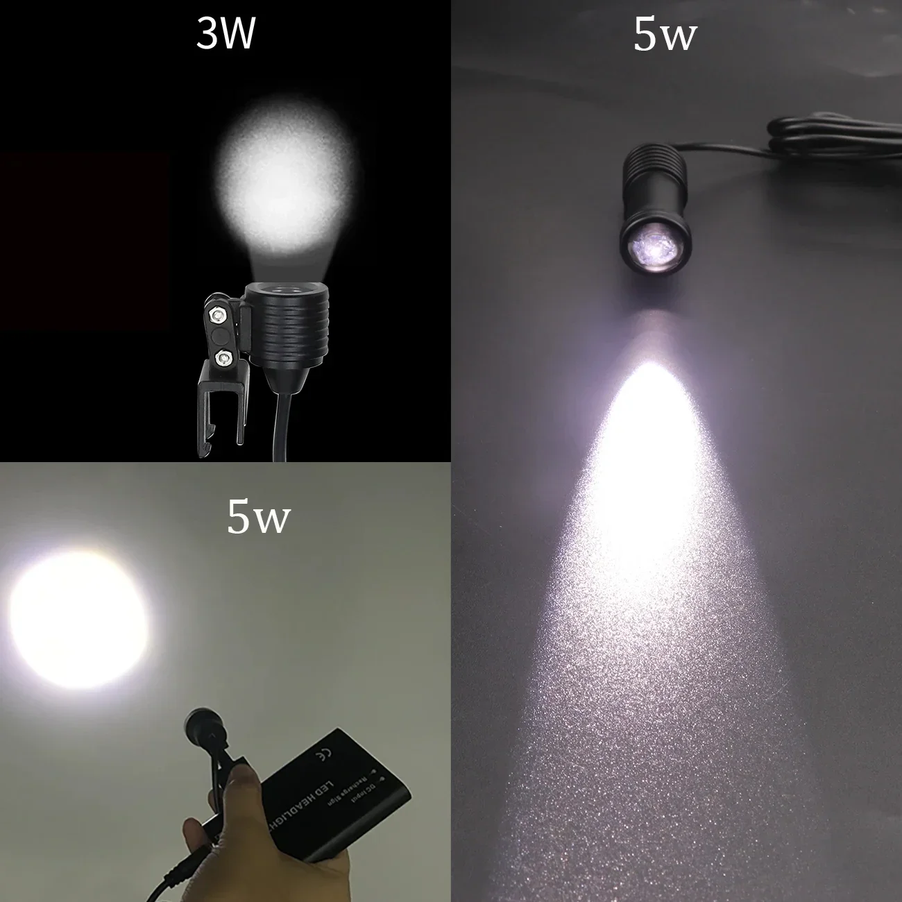 Loupes Surgical Headlights For Medical Surgery 3W or 5W Adjustable LED Light No Battery No Plug
Loupes Surgical Headlights For Medical Surgery 3W or 5W Adjustable LED Light No Battery No Plug